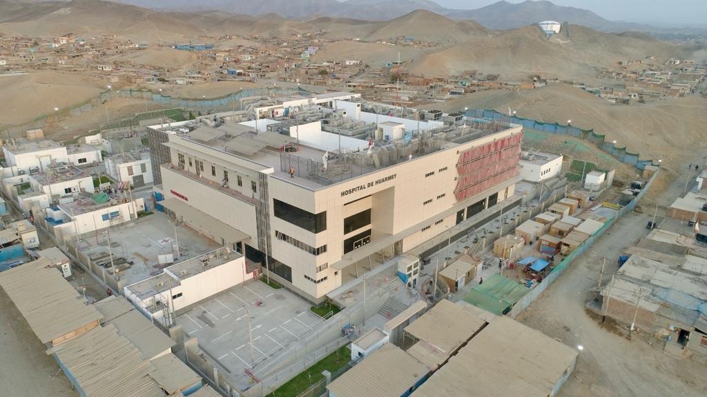 Áncash: obras del Hospital de Huarmey superan el 70 % de avance