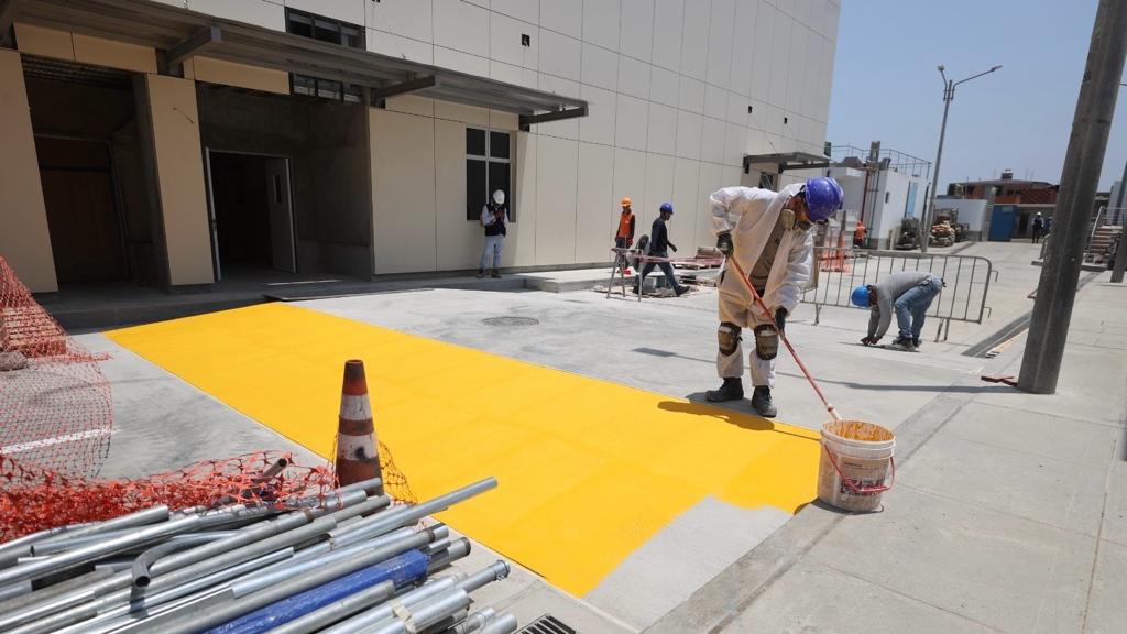 Áncash: obras del Hospital de Huarmey superan el 70 % de avance