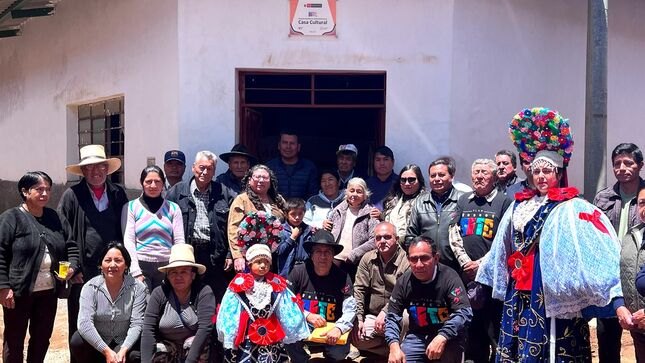 Plan RescatARTE: Ministerio de Cultura recupera histórica Casa Cultural de Corongo - Áncash que estaba en ruinas
