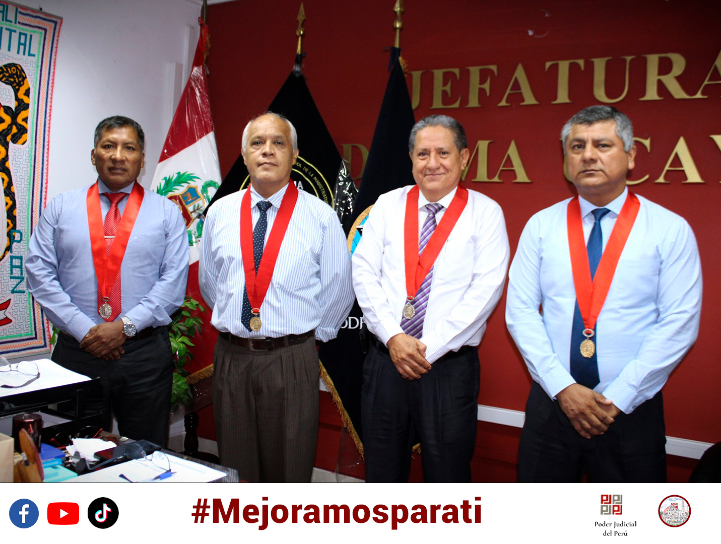 Jueces superiores juramentados