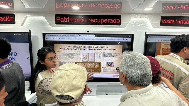 Ministerio de Cultura realizó exposición tecnológica para promover la valoración del patrimonio cultural en Lurigancho-Chosica