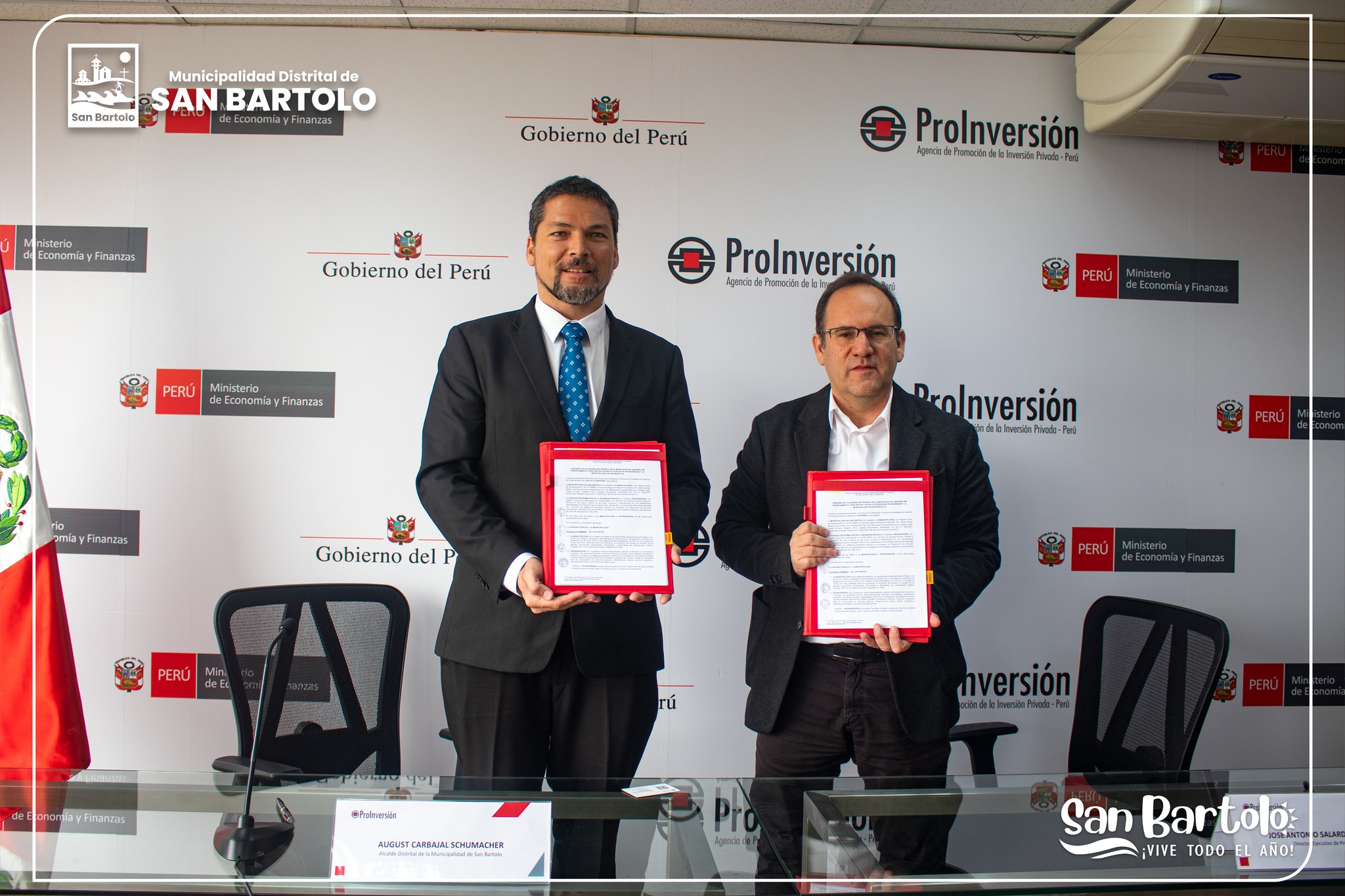 Municipalidad de San Bartolo impulsará Proyectos en Activos con soporte técnico de #PROINVERSION