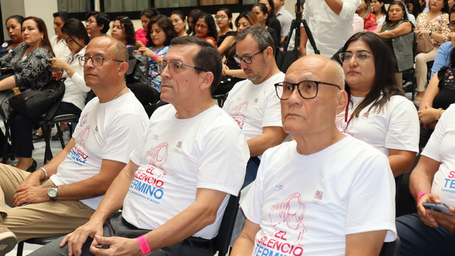 “El silencio terminó. Paremos y denunciemos el acoso”