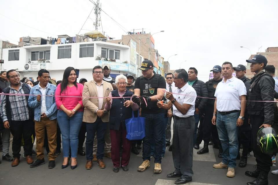 Vecinos más antiguos del distrito se mostraron alegres
