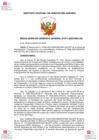 Vista preliminar de documento Resolución de Gerencia General N° 0071-2023-INIA-GG