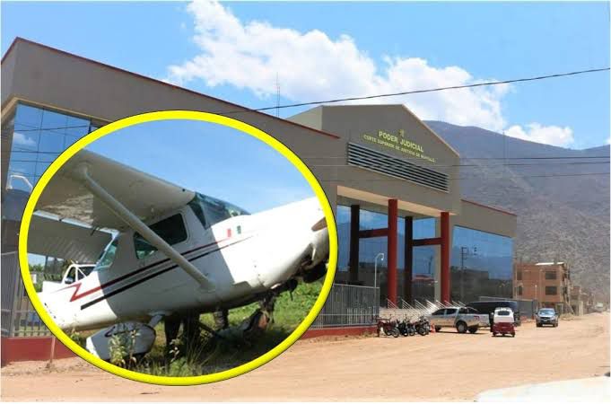 Avioneta incautada