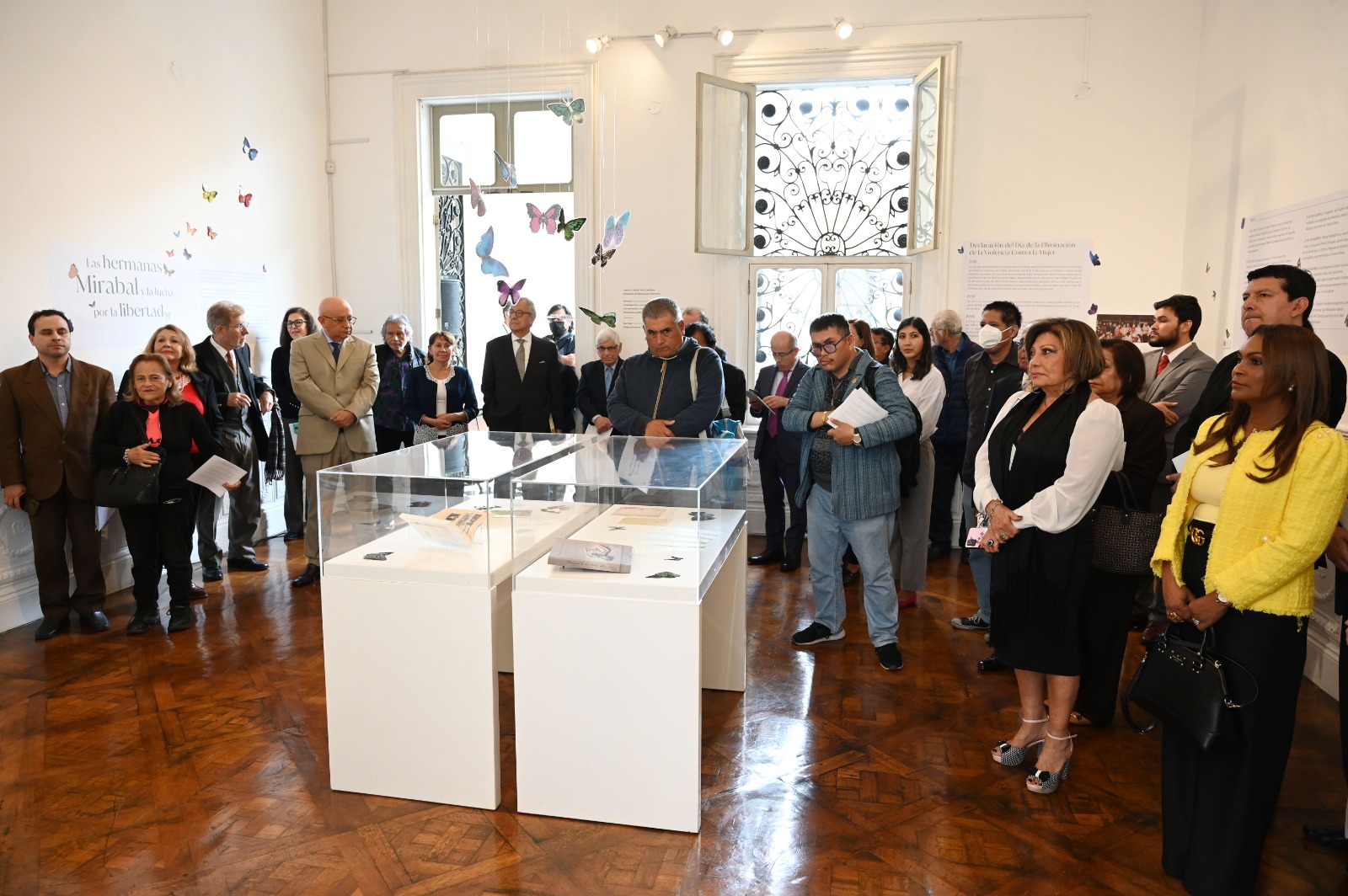 La muestra “Las hermanas Mirabal y la lucha por la libertad” se exhibe en el Centro Cultural Inca Garcilaso