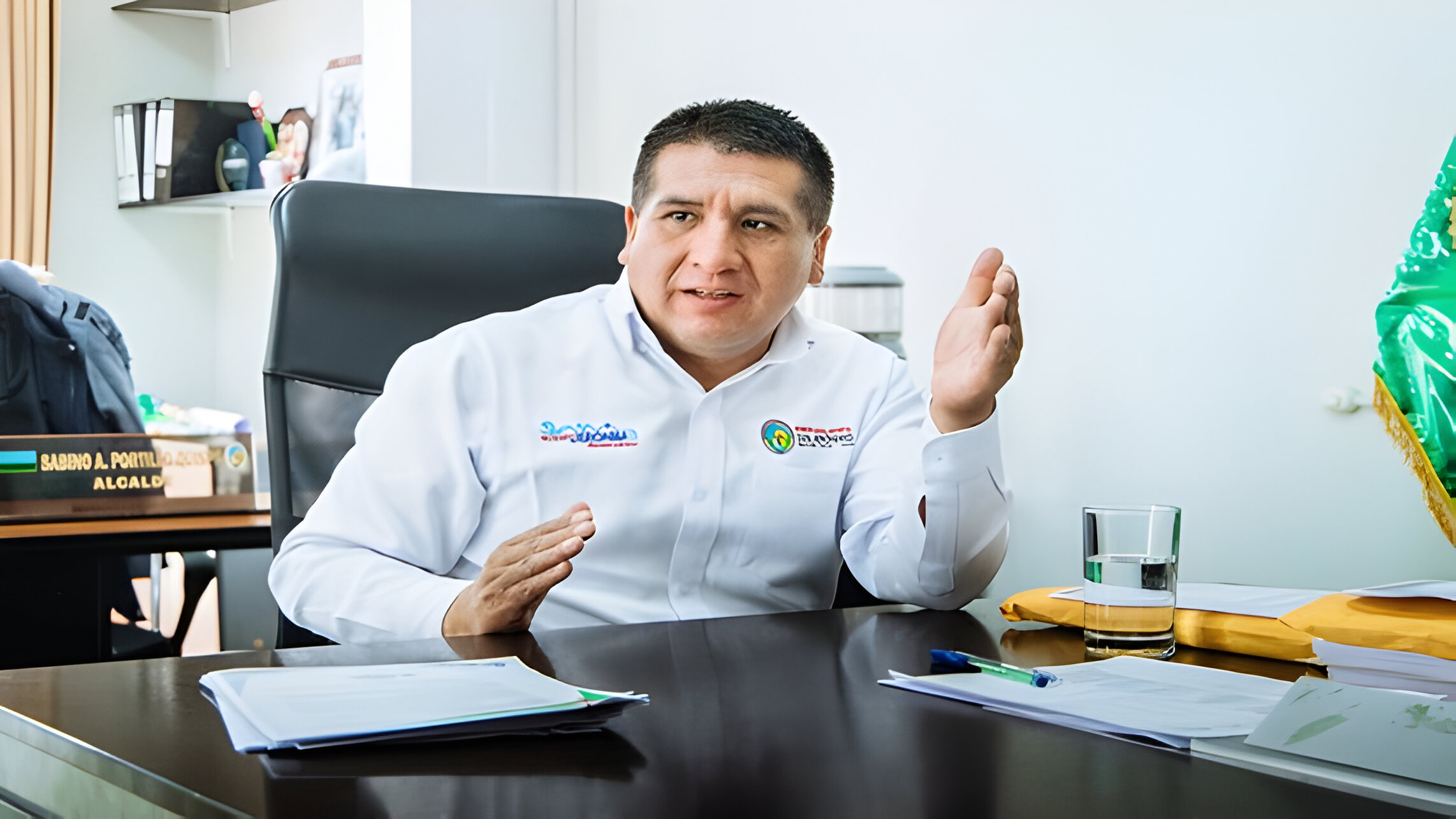 EL ALCALDE DE SAN JERÓNIMO SE REUNIÓ CON LÍDERES DE CHULLCUISA