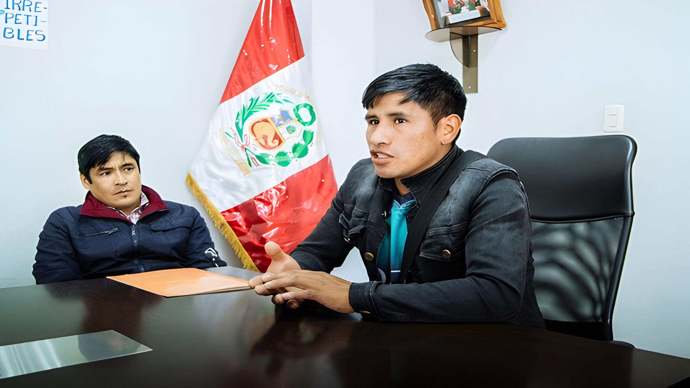 EL ALCALDE DE SAN JERÓNIMO SE REUNIÓ CON LÍDERES DE CHULLCUISA