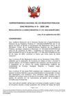 Vista preliminar de documento Resolución de la Unidad Registral N.º 419-2023-SUNARP-ZRIX-UREG
