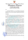 Vista preliminar de documento Resolución Rectoral
