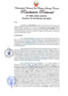 Vista preliminar de documento Resolución Rectoral