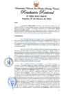 Vista preliminar de documento Resolución Rectoral