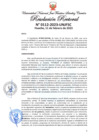 Vista preliminar de documento Resolución Rectoral