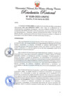 Vista preliminar de documento Resolución Rectoral