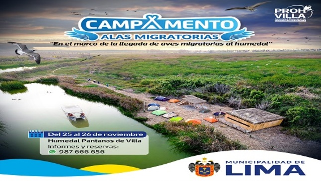 ¿Listo para desconectarte de la rutina y conectar con la naturaleza?
Nuestro campamento es la escapada perfecta en el marco de la llegada de las aves migratorias a nuestro humedal 
Es una opción SEGURA, DIVERTIDA y CONFIABLE,