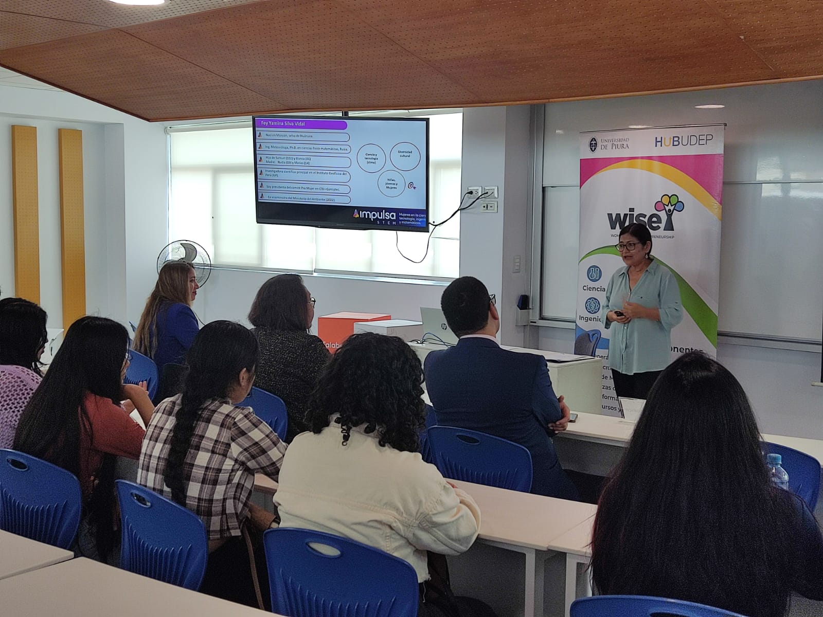 Dra. Yamina Silva  participó en el programa “Impulsa STEM 2023"