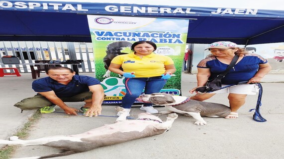 Vacunaciรณn Antirrรกbica canina 2023 HGJ