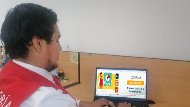 La Contraloría General de la República realizará el curso virtual “El control social en la Gestión Pública” del 13 al 24 de noviembre de 2023 en la región San Martín para fortalecer las capacidades de la ciudadanía y que asuman el control social con un rol activo y vigilante.