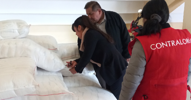 La Contraloría General, tras la revisión al proceso de recepción, almacenamiento y distribución de insumos correspondiente al adicional del tercer trimestre del Programa del Vaso de Leche de la Municipalidad Provincial de Yunguyo, identificó riesgos que requieren atención.