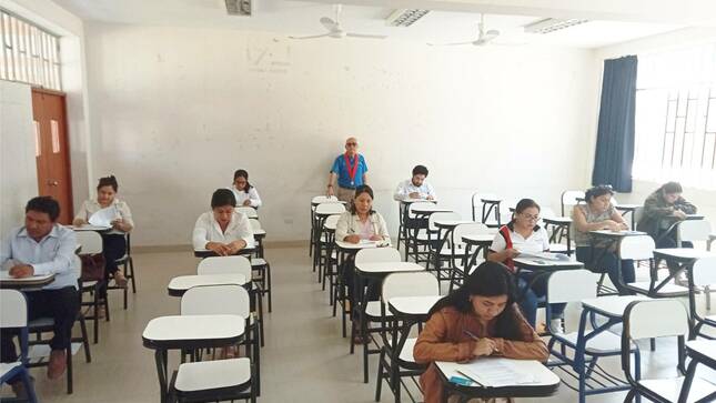 Postulantes de convocatoria CAS rindieron examen de conocimientos