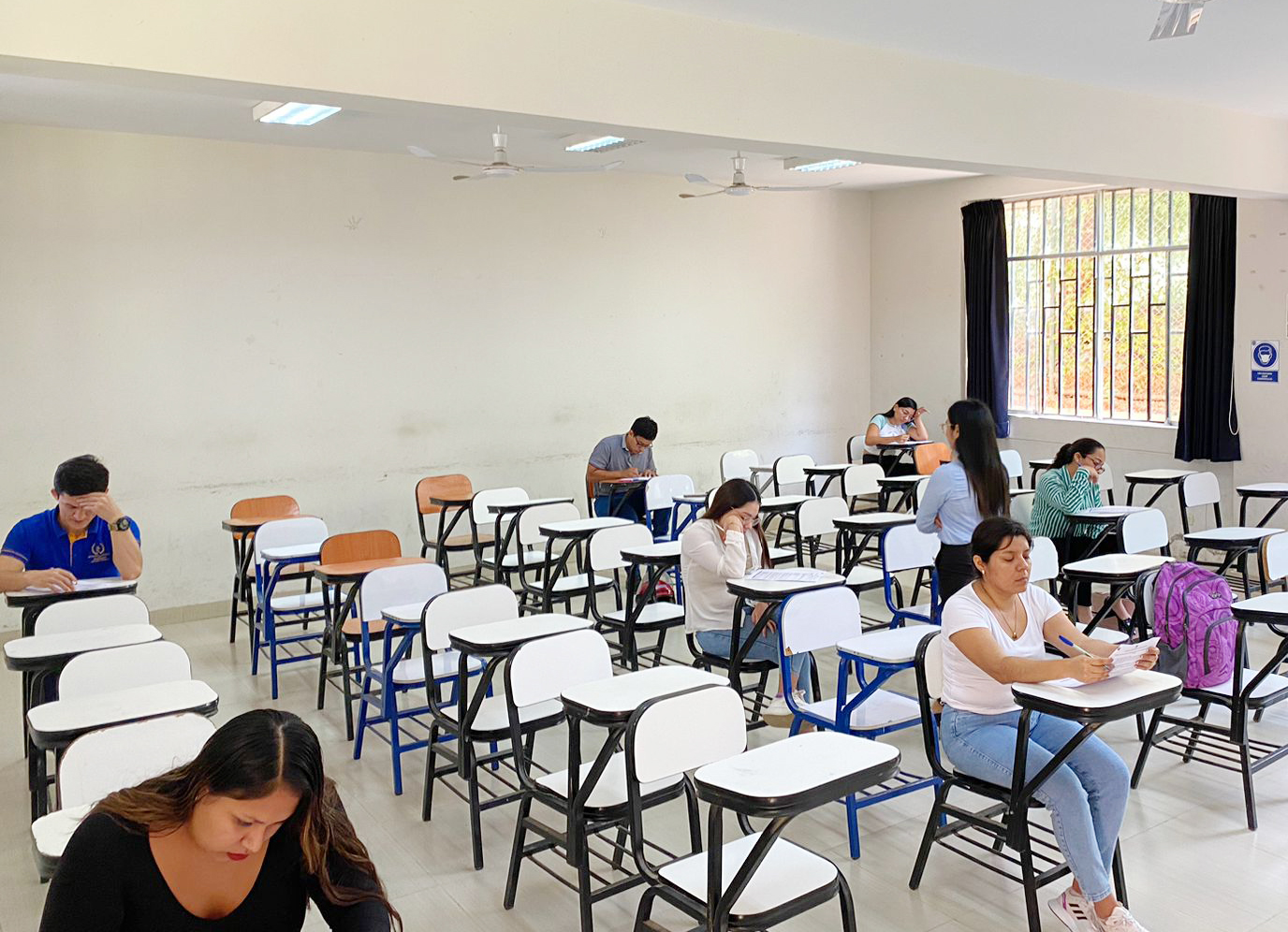 Postulantes de convocatoria CAS rindieron examen de conocimientos