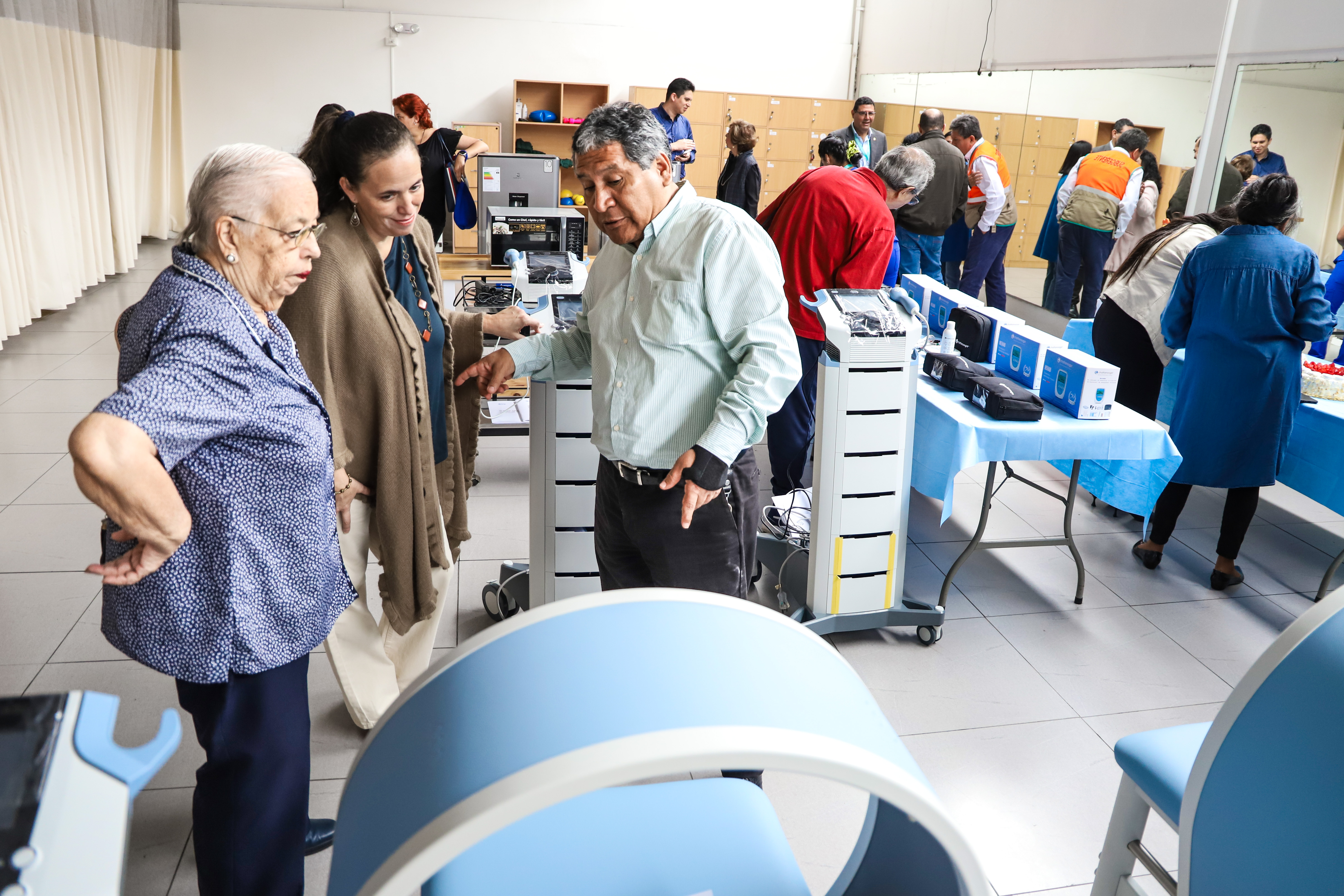 Nuevos equipos de rehabilitación para la Clínica de Familia