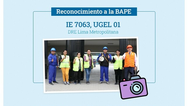 Familias organizadas en las Brigadas de Protección Escolar (BAPE)