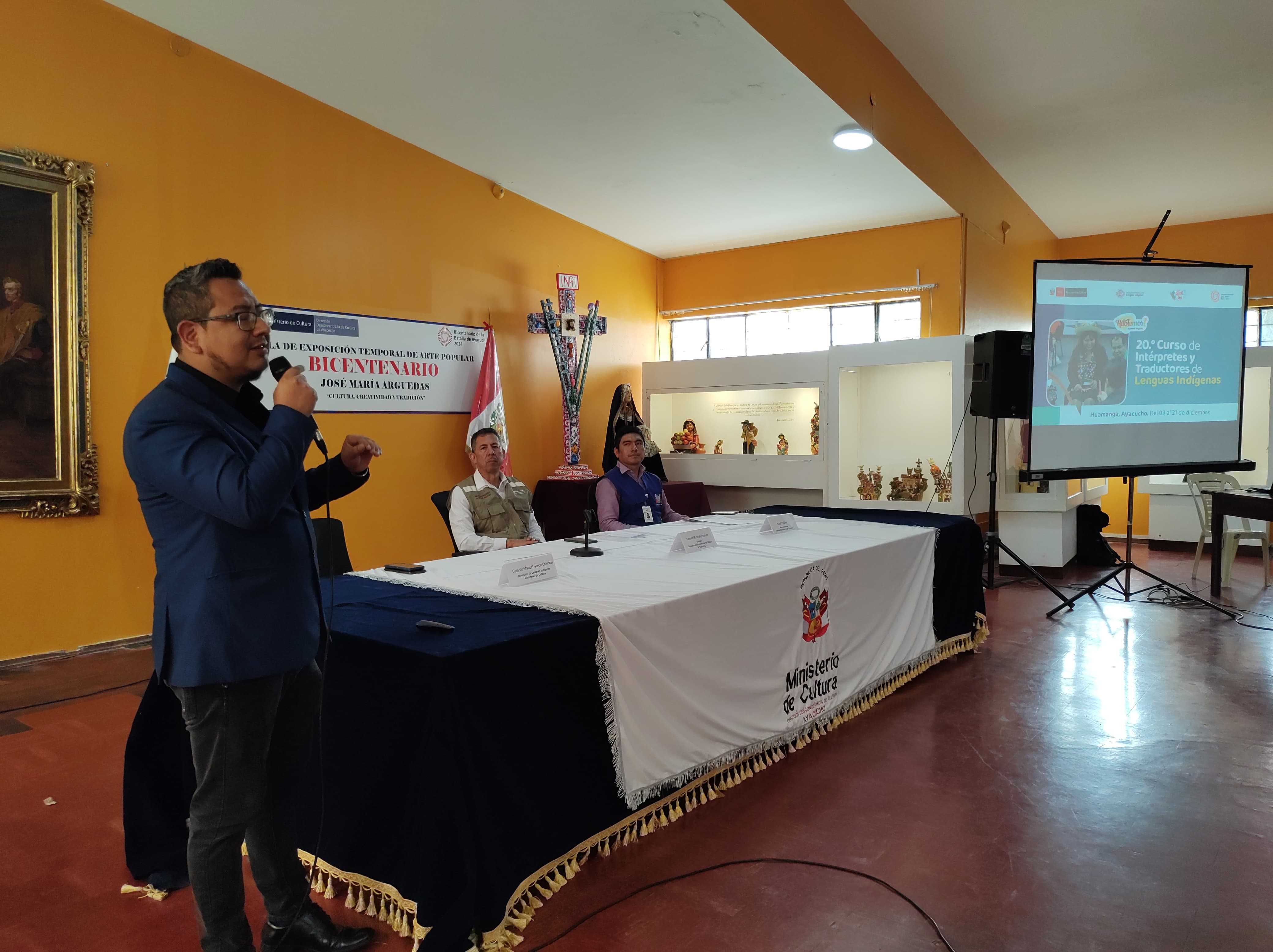 Ministerio de Cultura: Ayacucho será sede del 20. ° Curso de intérpretes y traductores de lenguas indígenas
