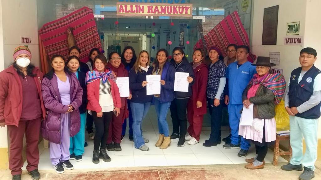 Ayacucho: califican establecimientos de salud que brinda servicios con pertinencia cultural en la Red de Salud de San Miguel