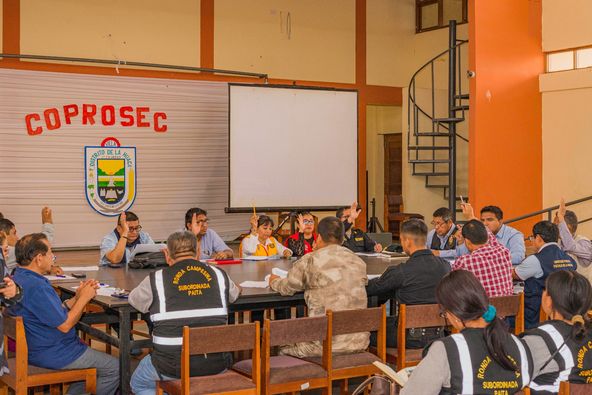 Importante Validación del Plan de Acción Provincial de Seguridad por COPROSEC Paita