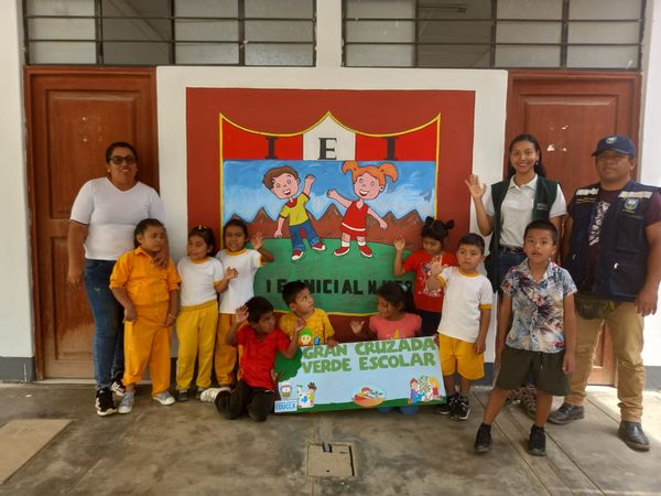 ¡Continuamos en el Distrito de Vichayal la 'Gran Cruzada Verde Escolar' por la Educación Ambiental! 