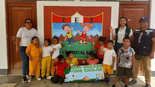¡Continuamos en el Distrito de Vichayal la 'Gran Cruzada Verde Escolar' por la Educación Ambiental! 