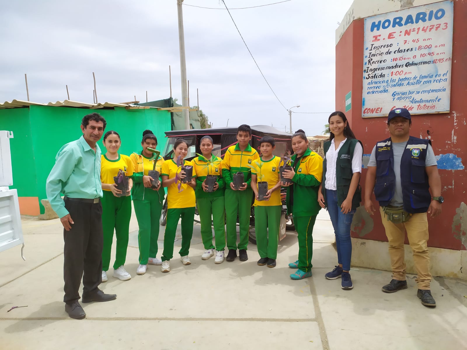 ¡Gran Cruzada Verde Escolar en Vichayal!