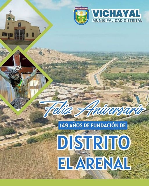 ¡Feliz aniversario al distrito de El Arenal!