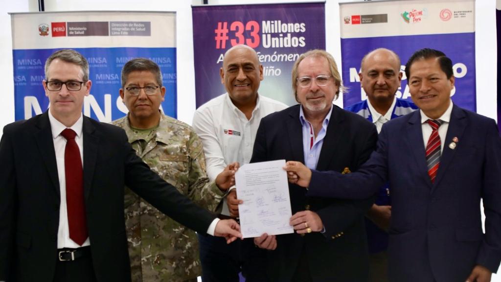 Minsa y alcaldes de Lima este unen esfuerzos para enfrentar el impacto del fenómeno El Niño