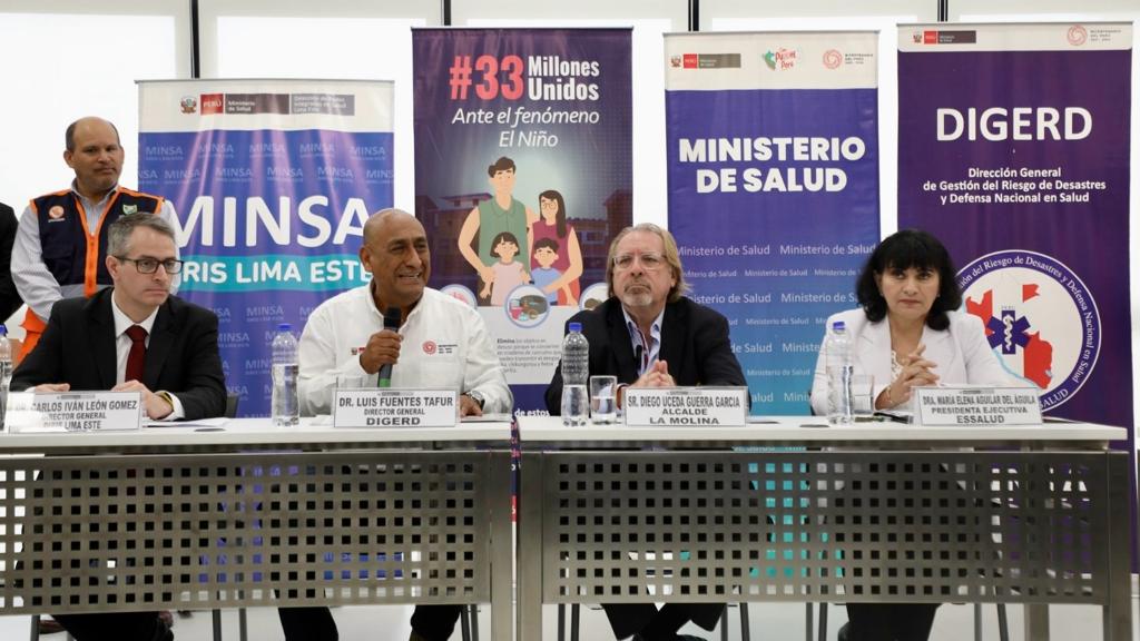 Minsa y alcaldes de Lima este unen esfuerzos para enfrentar el impacto del fenómeno El Niño