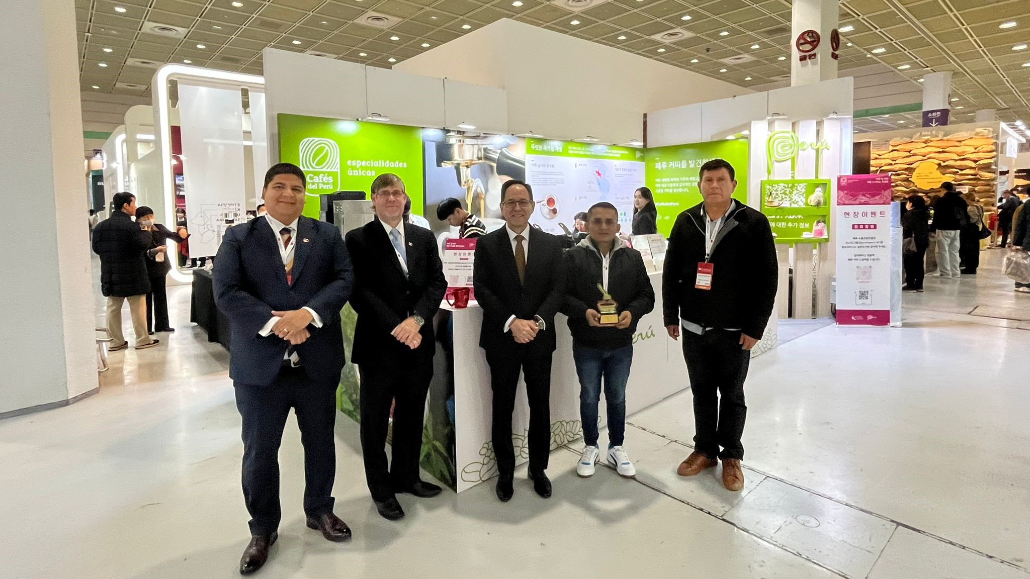 “Cafés del Perú” en la feria internacional “Seoul Coffee Show 2023”