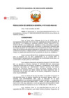 Vista preliminar de documento Resolución de Gerencia General N° 0073-2023-INIA-GG