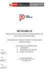 Vista preliminar de documento Resultados del procedimiento de selección de proveedores del Acuerdo Marco EXT-CE-2023-14