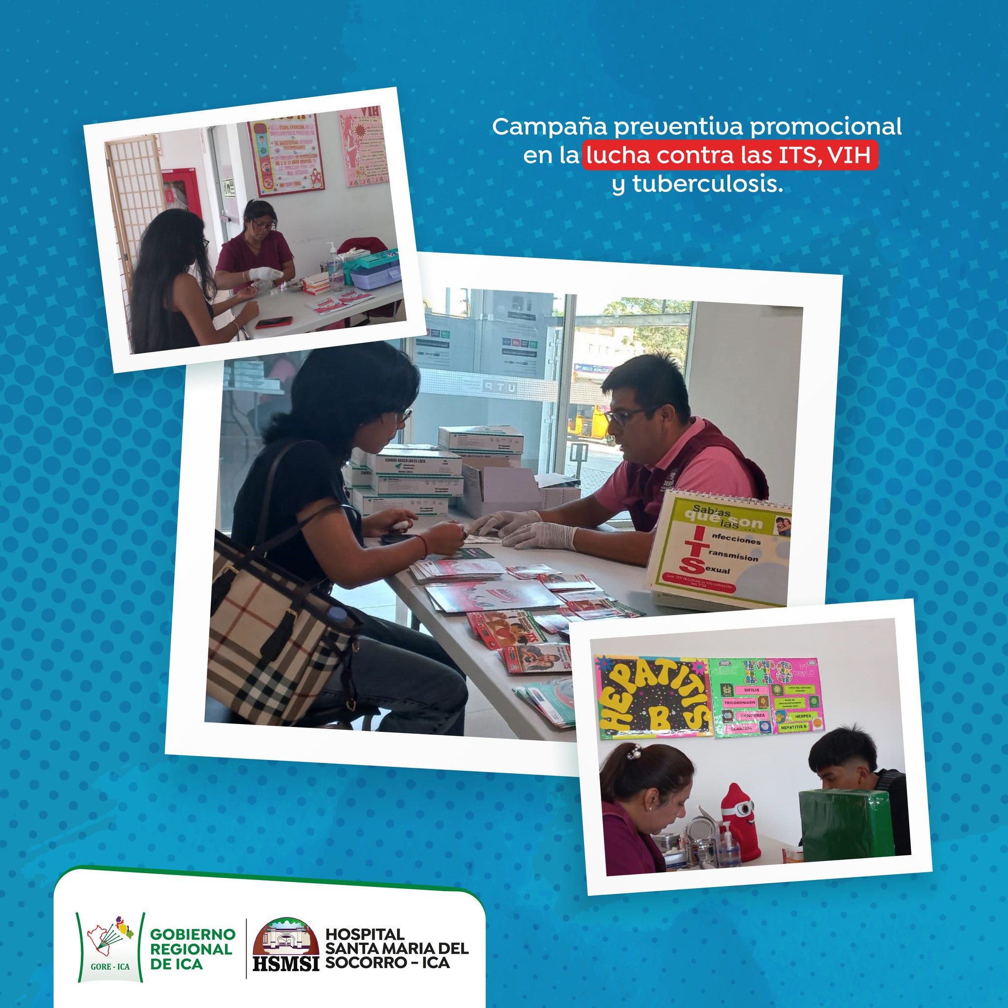 campaña médica Preventiva Promocional realizada en las instalaciones de la universidad Tecnología del Perú,