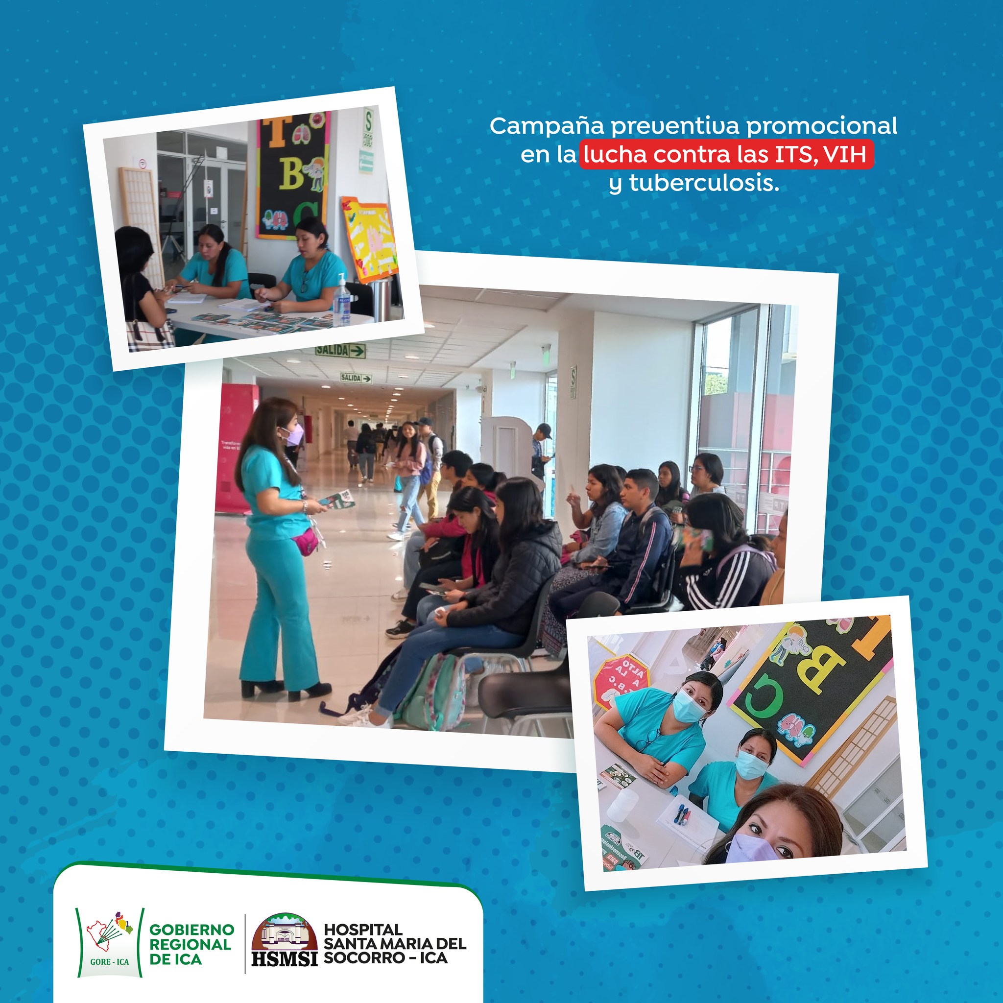 campaña médica Preventiva Promocional realizada en las instalaciones de la universidad Tecnología del Perú,