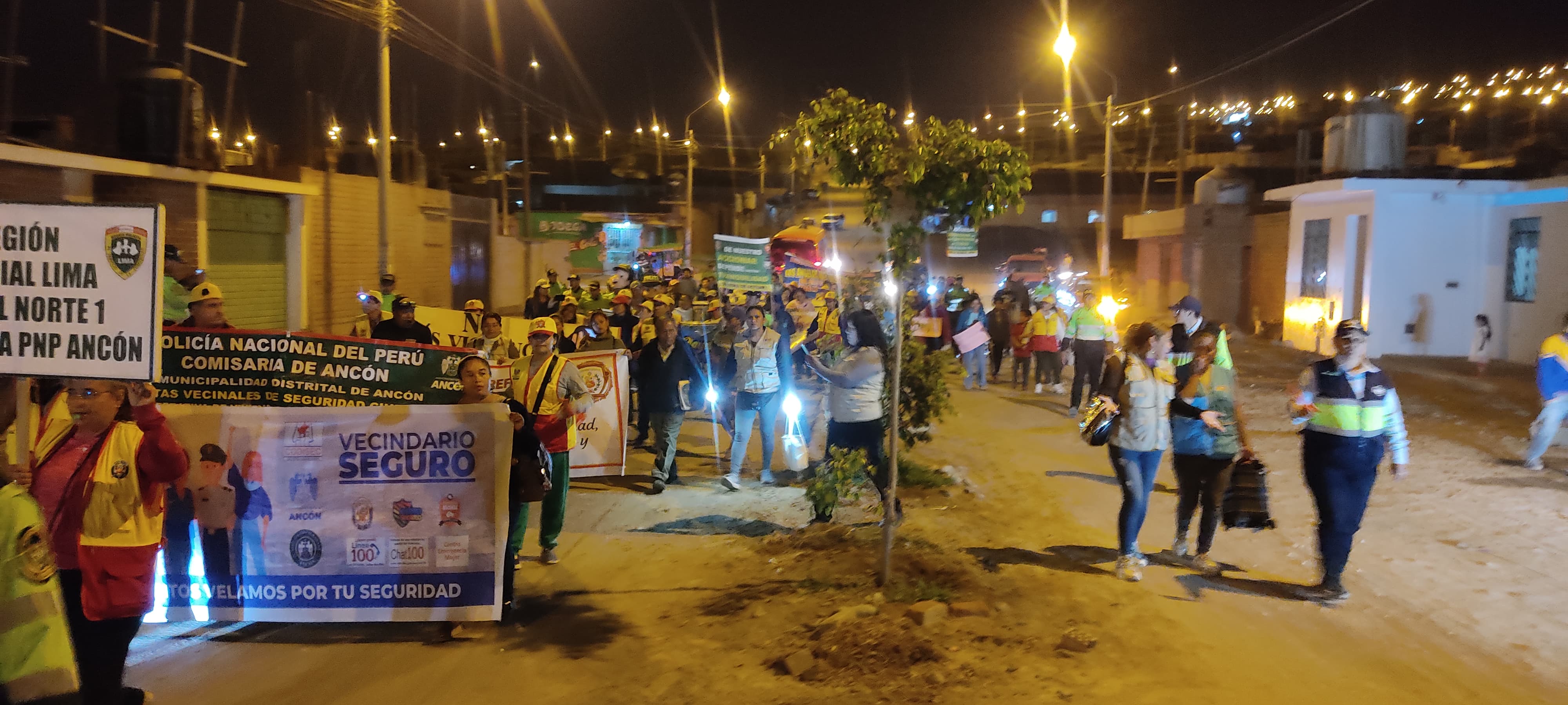 Caminata por la seguridad