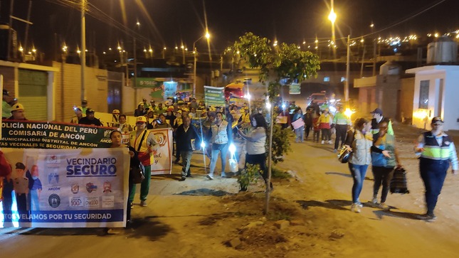 Caminata por la seguridad