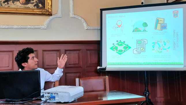 Avanza elaboración de catastro de parques y jardines de la ciudad de Chiclayo