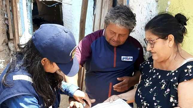 Municipalidad de Chiclayo continúa empadronamiento masivo de hogares vulnerables