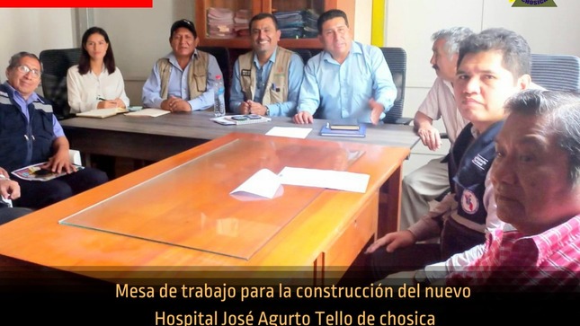 Mesa de trabajo comisión de terreno