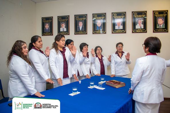 Juramentación del nuevo sindicato de obstetras SOCICA 2023-2025