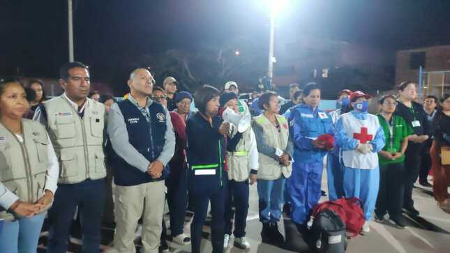 Simulacro Nacional Multipeligro: sismos, lluvias intensas y peligros asociados
