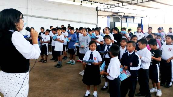 Chulucanas: 500 estudiantes de Paccha se involucran en seguridad vial